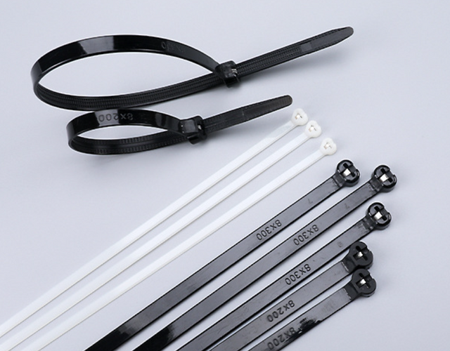 Nylon Cable Tie-stainless Steel Plate Lock Cable Tie